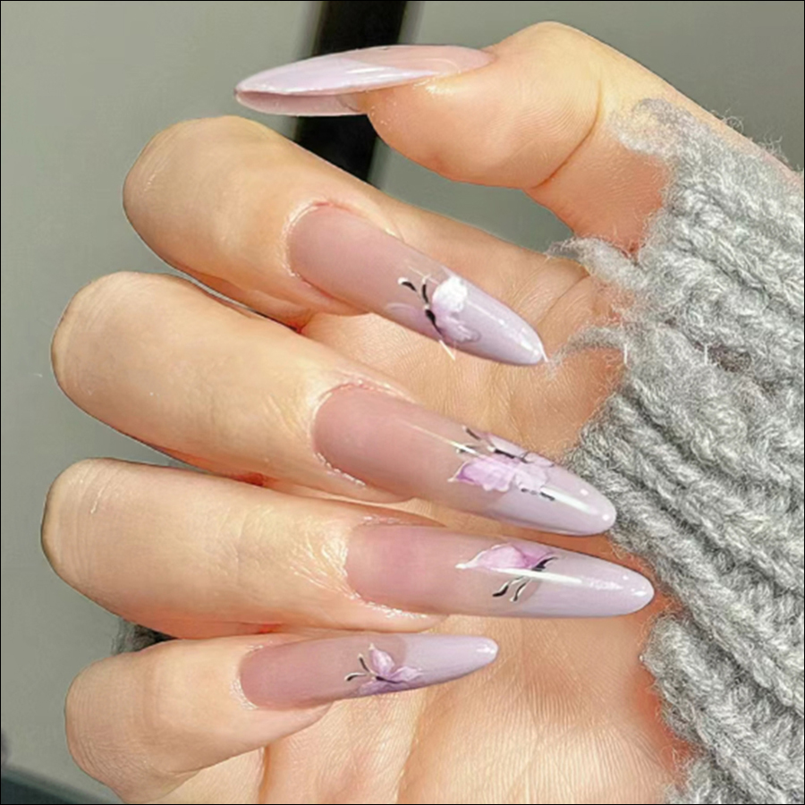 sw-5d146 5d relief butterfly nail sticker