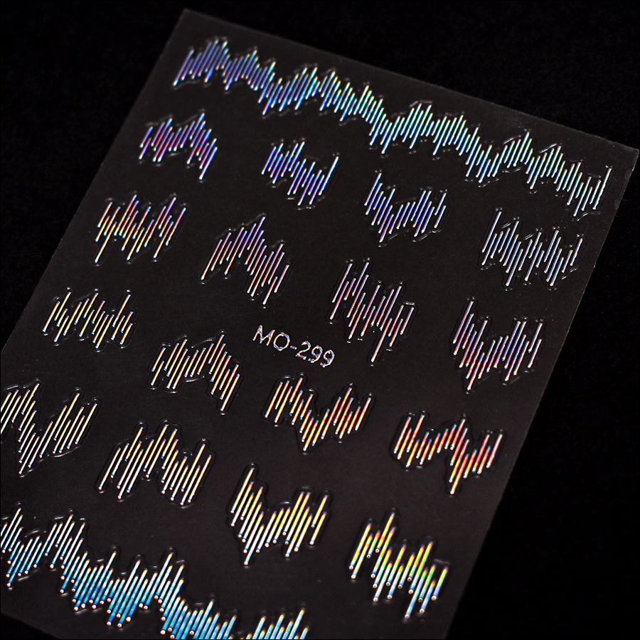 mo-299 nail enhancement ultra fine silk nail sticker