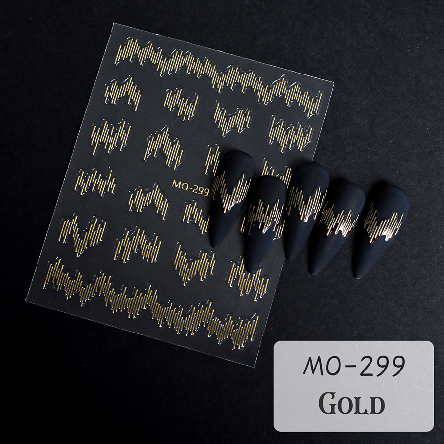 mo-299 nail enhancement ultra fine silk nail sticker
