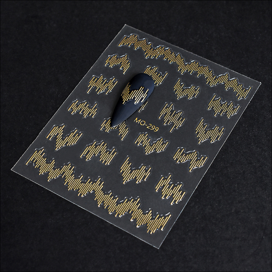 mo-299 nail enhancement ultra fine silk nail sticker