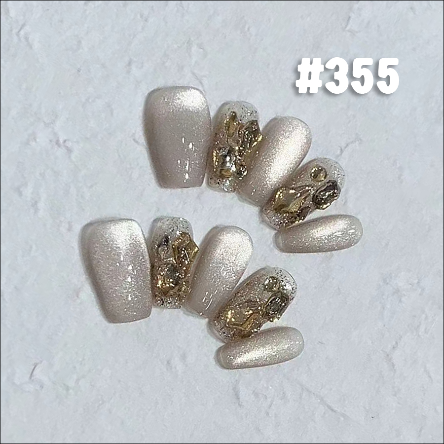 rntip-158 handmade short trapezoid wearing tips set i