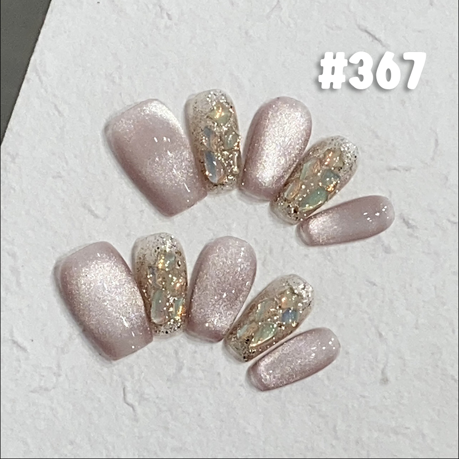rntip-158 handmade short trapezoid wearing tips set i