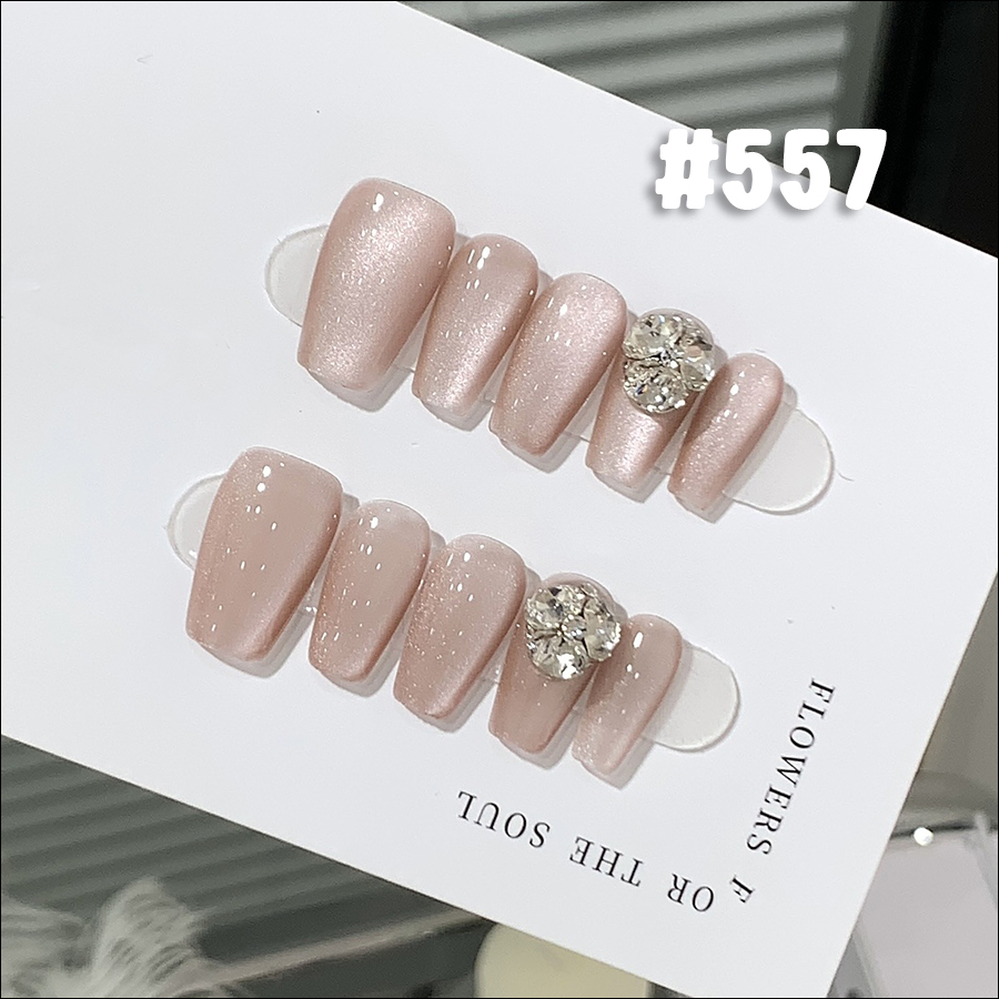 rntip-158 handmade short trapezoid wearing tips set i