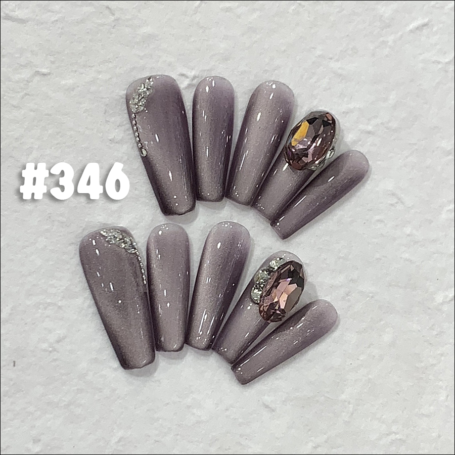 rntip-160 handmade ultra long trapezoid wearing tips set i