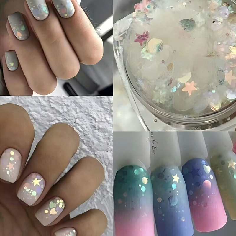 mixed glitter dust