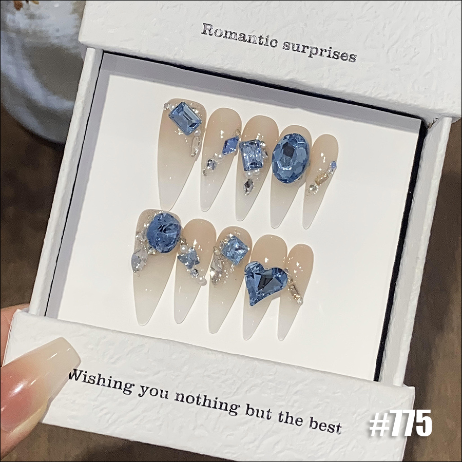 rntip-185 handmade long sharp wearing tips set 2