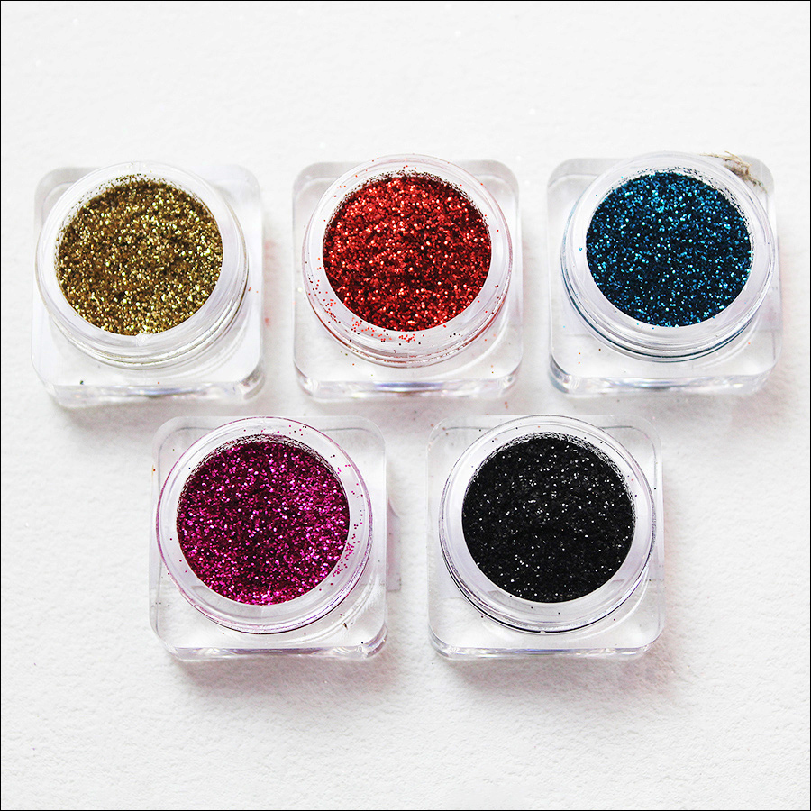 rnag-242 nail art biodegradable glitter powder(canned)