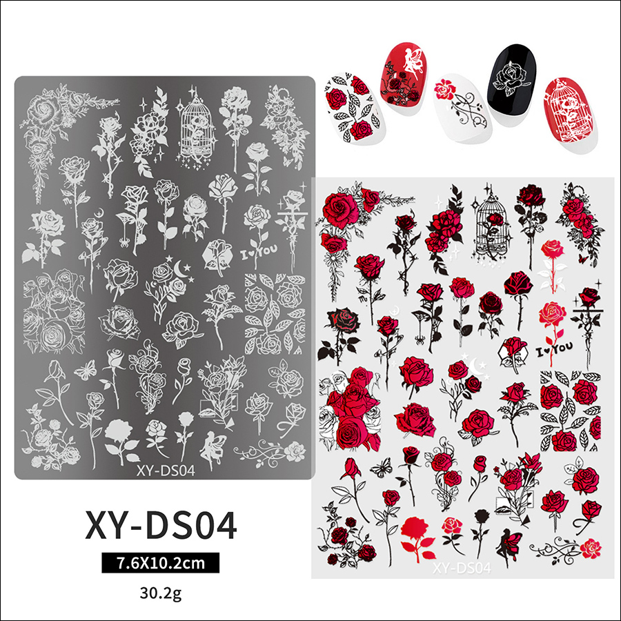 rnme-64 new nail print steel plate