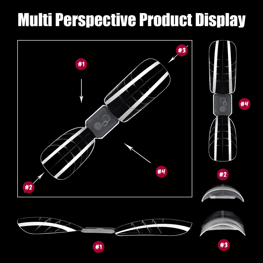 rntip-194 nail extension model (120 piece box)