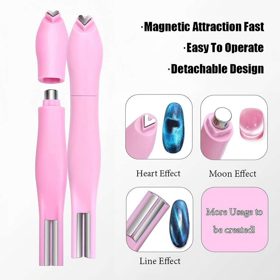 rnt-816 detachable heart-shaped snake shaped magnet