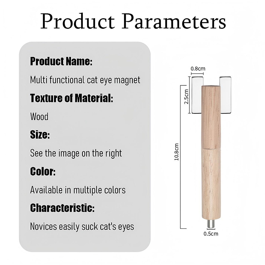 rnt-817 detachable rocket shaped magnet
