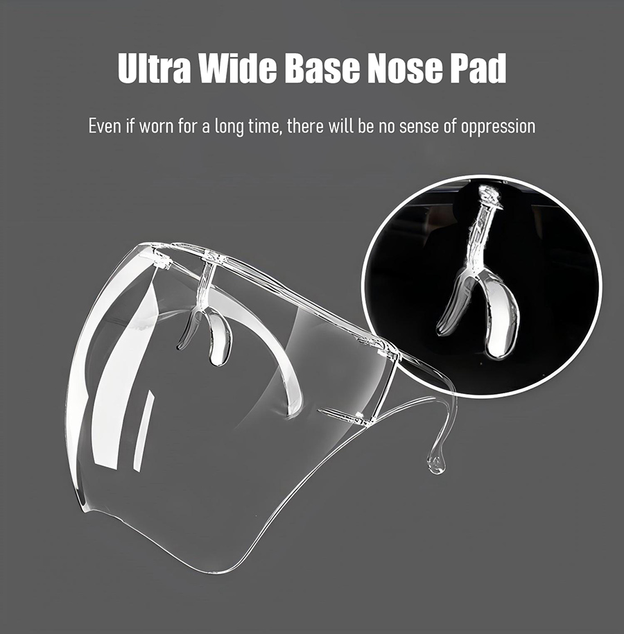 rnt-825 face shield protective mask can prevent sanding dust