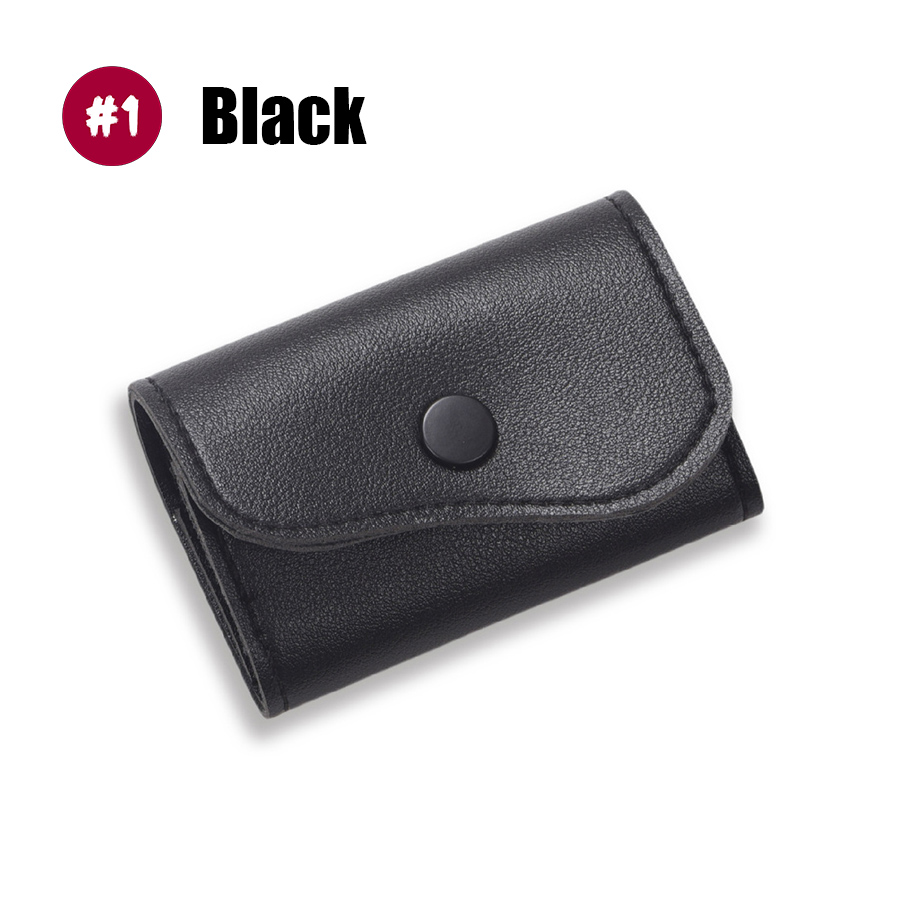 rnt-826 thickened leather nail art buffer storage bag