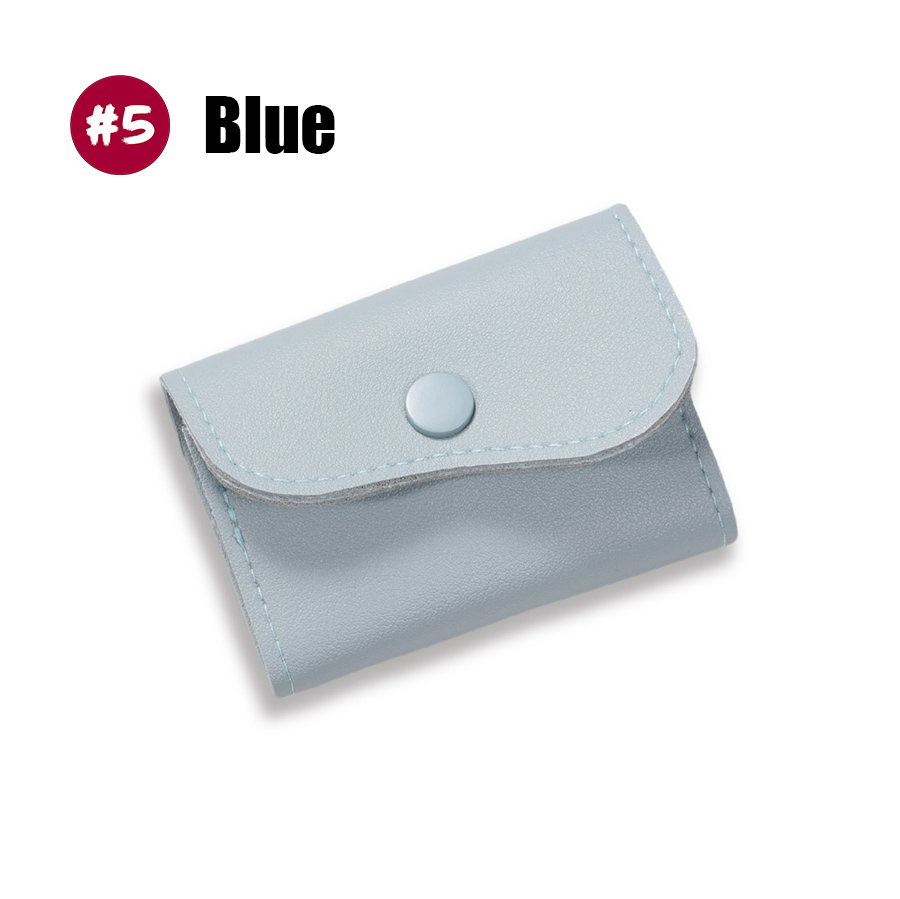 rnt-826 thickened leather nail art buffer storage bag