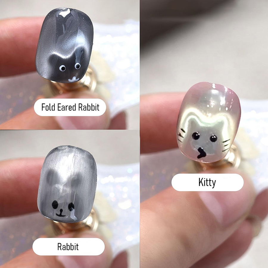 rnt-827 ヤギの猫の目マグネット