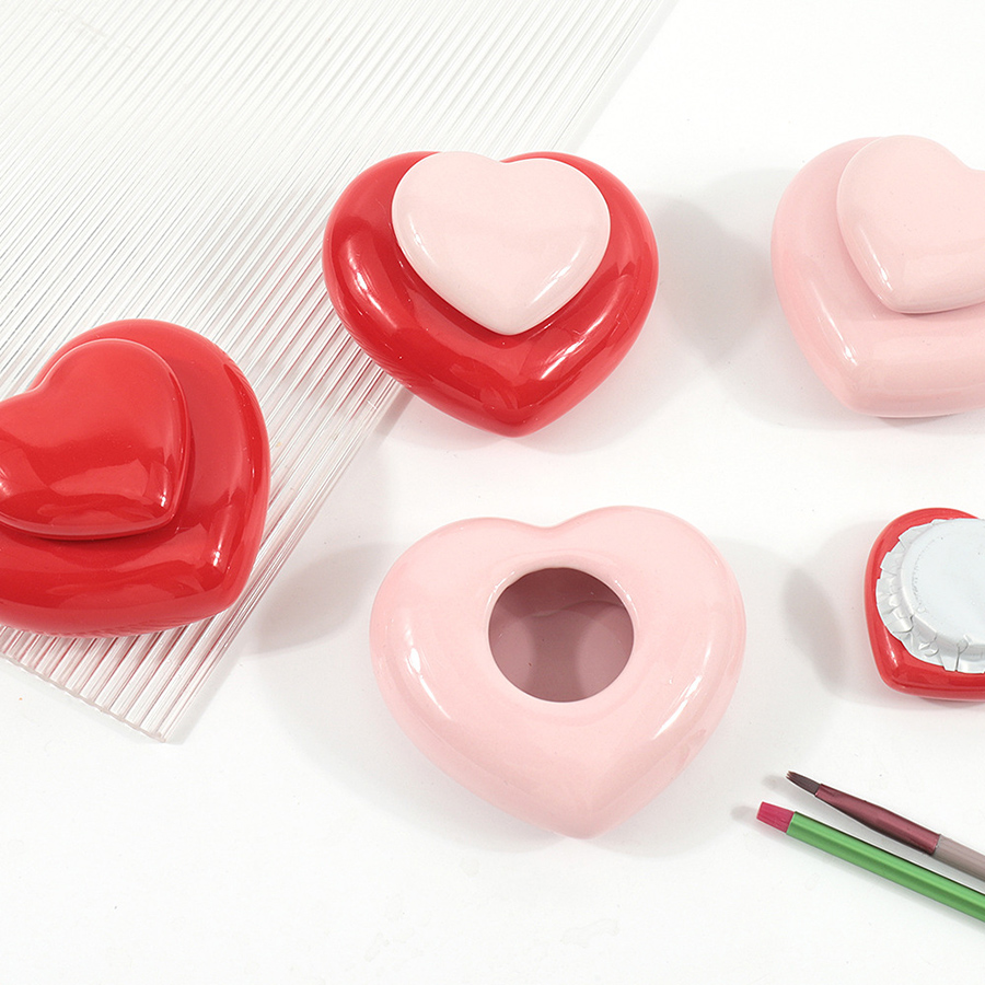 rnt-840 japanese simple cup love ceramic pen washing cup