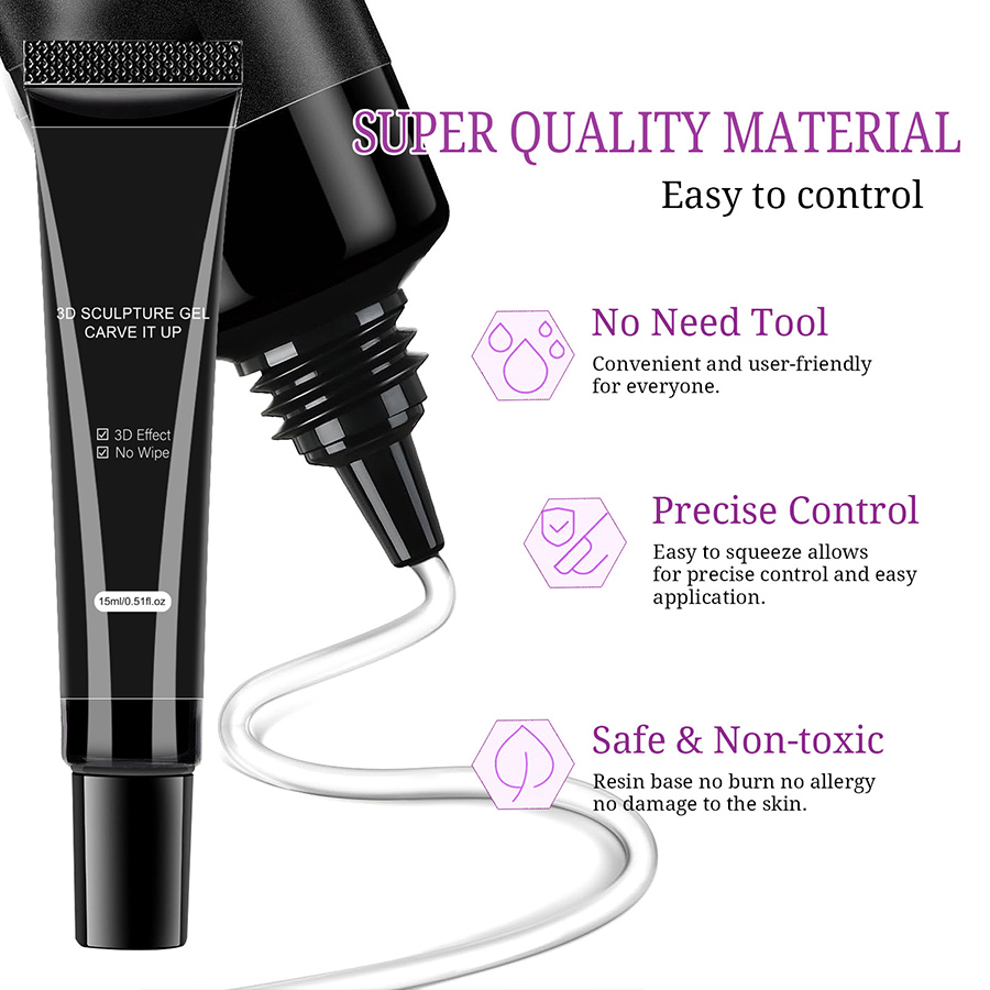 rnug-123 3d wash-free shaping gel