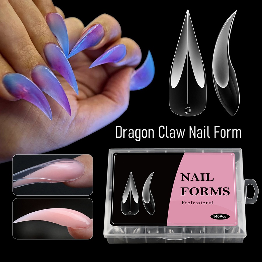 rntip-204 dragon claw nail art extension rapid extension nail model