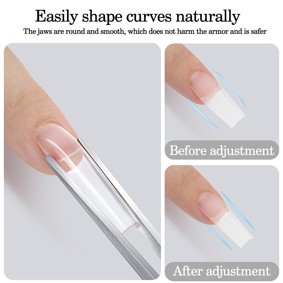 rnt-841 multifunctional nail shaping clip nail construction tweezers