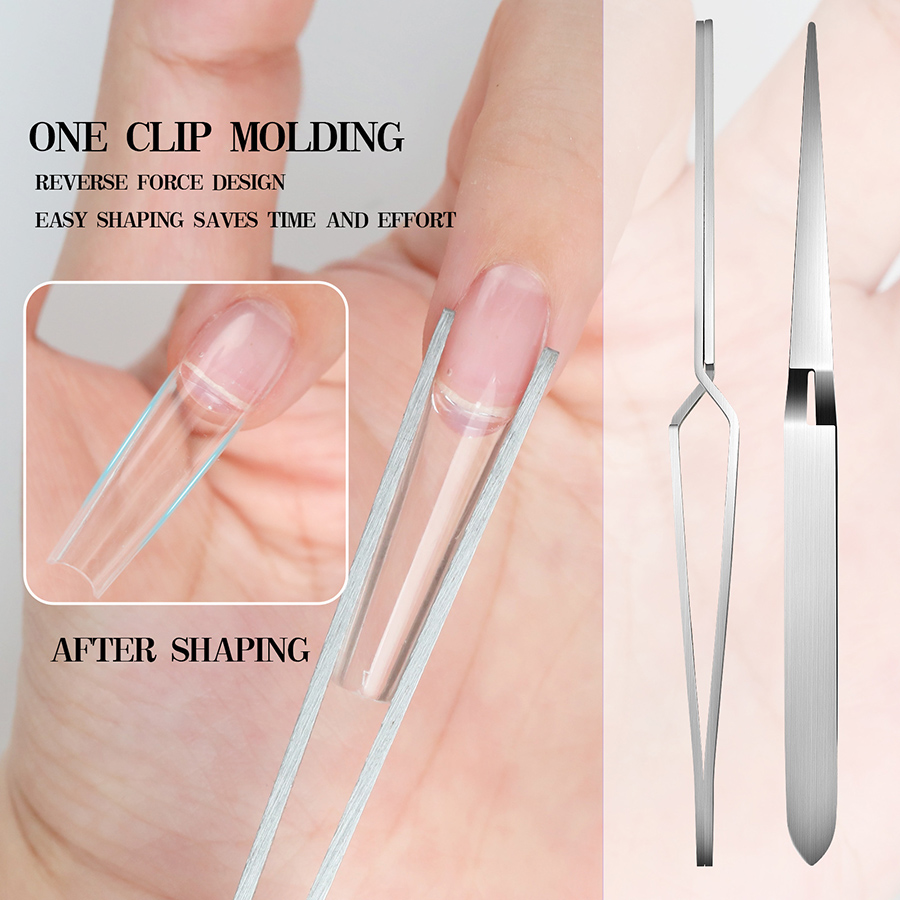 rnt-841 multifunctional nail shaping clip nail construction tweezers