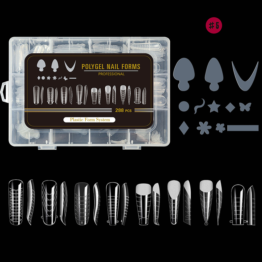 rntip-148 recyclable form for nail model set