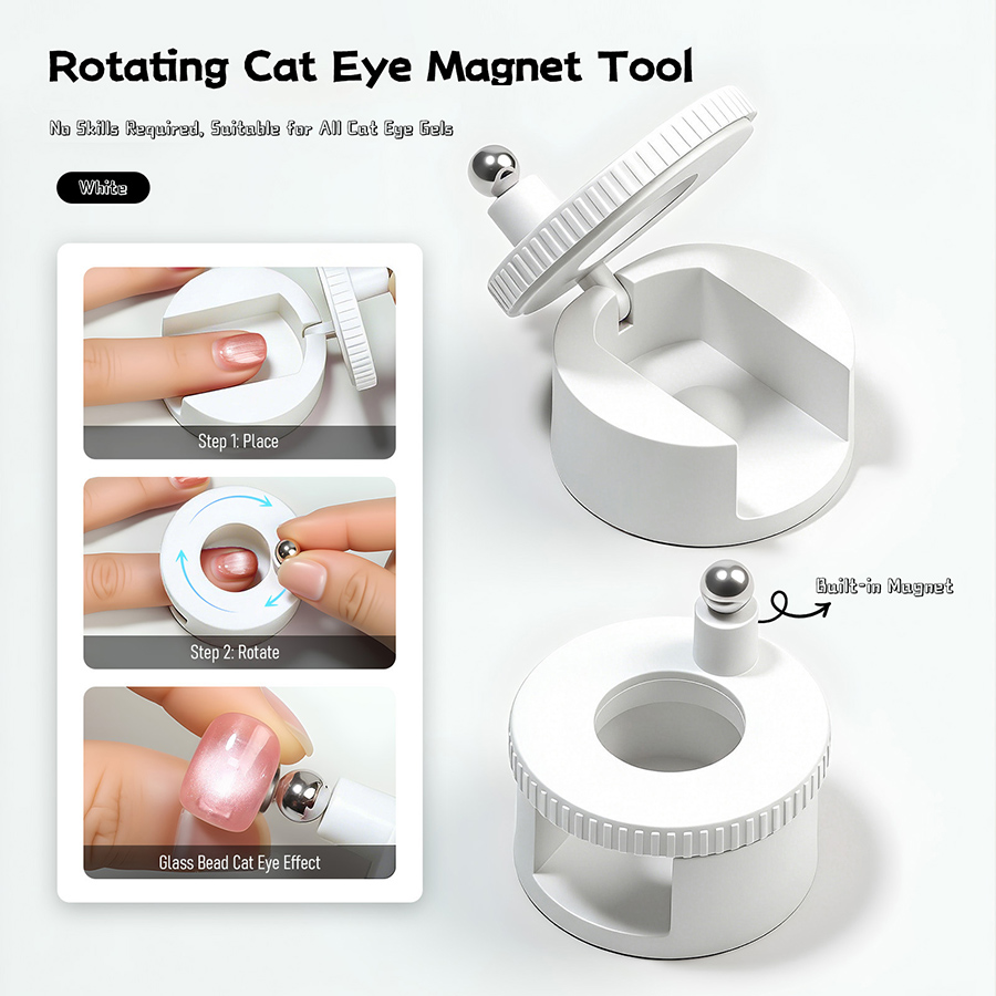 rnt-846 双头旋转美甲猫眼磁铁