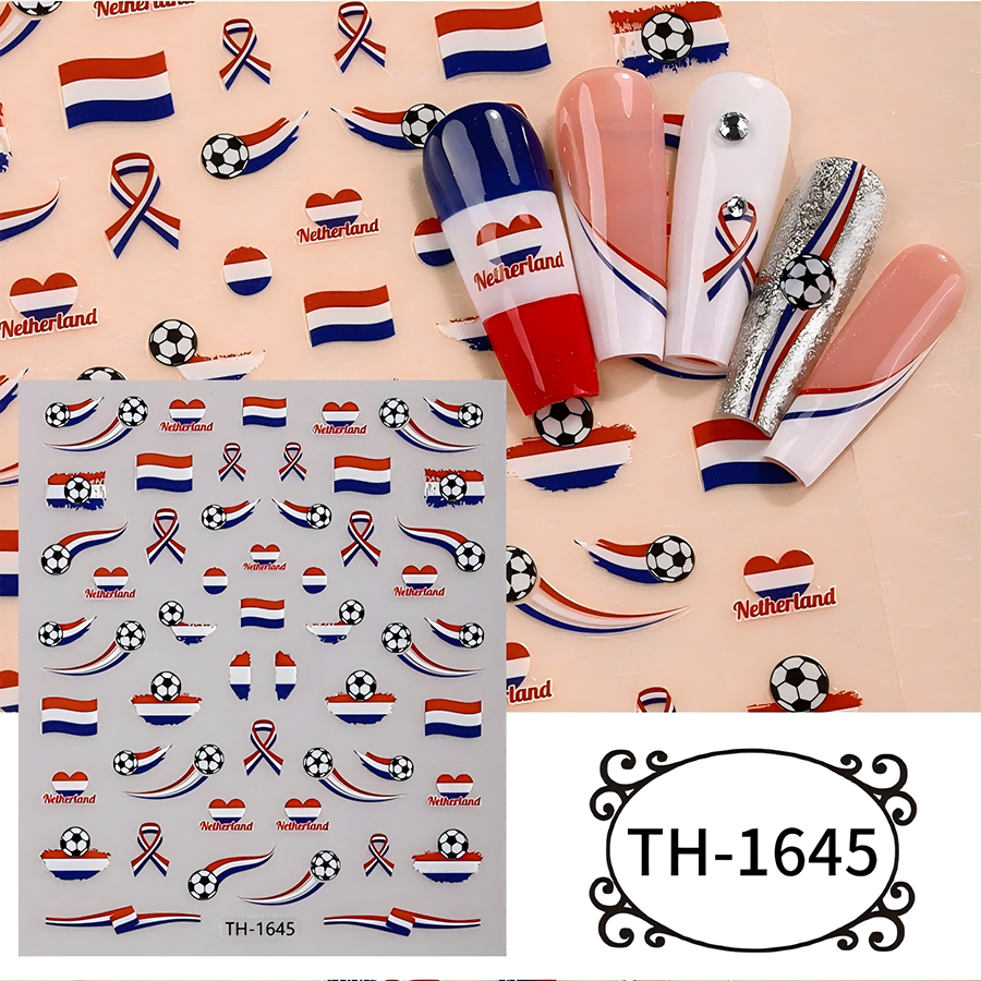 th-1642-1654 新作ワールドカップネイルステッカー