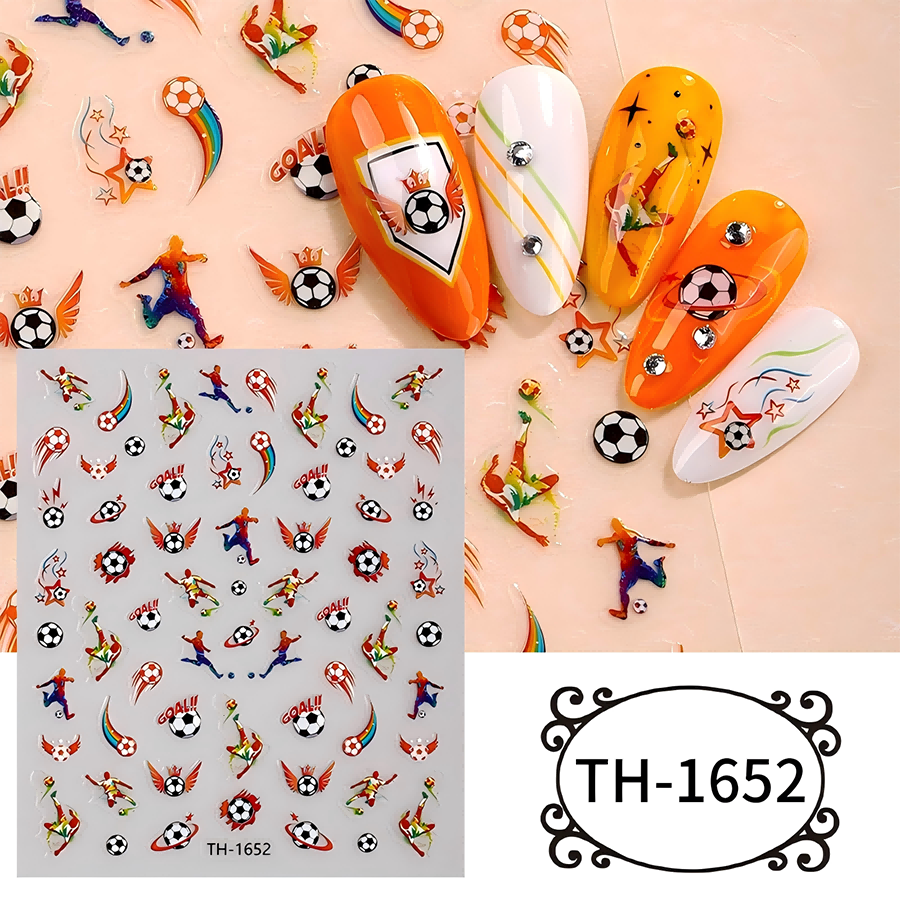 th-1642-1654 新作ワールドカップネイルステッカー