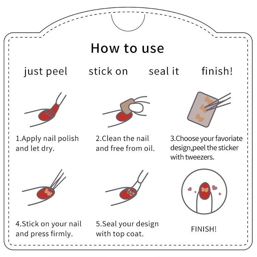 3d-1084-1089 usa, canada, mexico world cup nail stickers