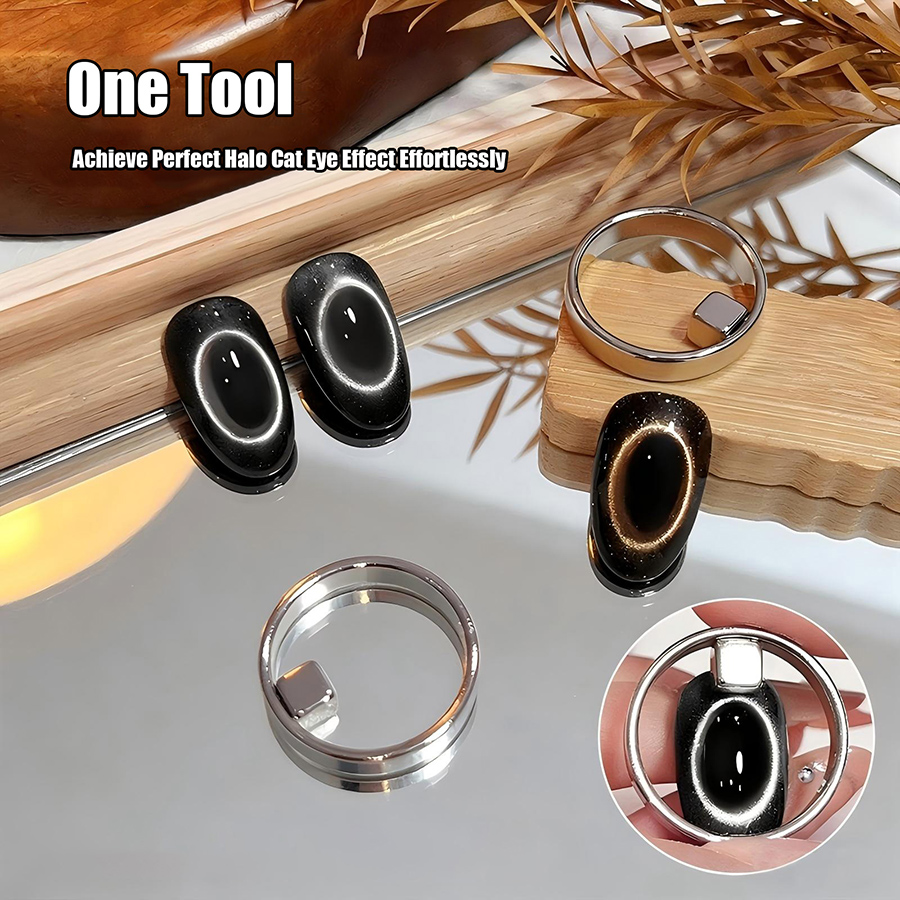 rnt-847 ring magnet hollow cat eye nail tool