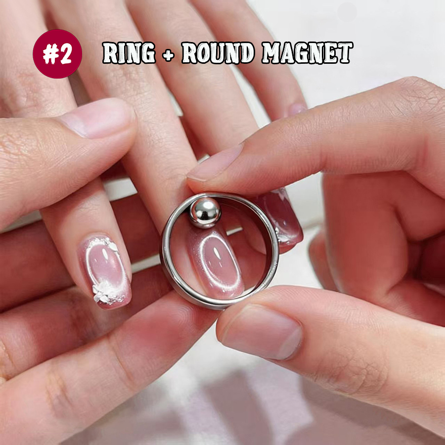 rnt-847 ring magnet hollow cat eye nail tool