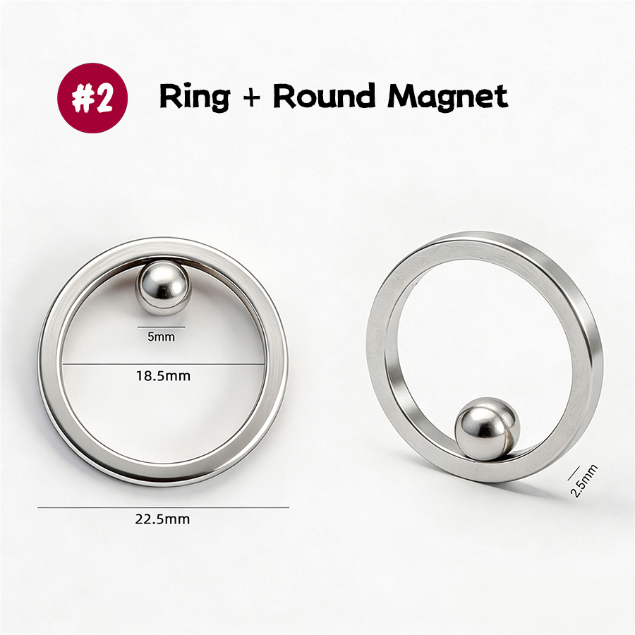 rnt-847 ring magnet hollow cat eye nail tool