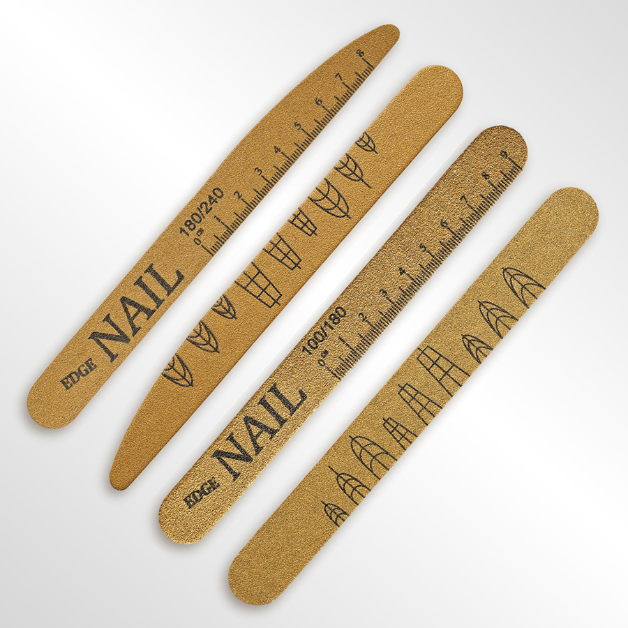 rnf-53 washable wear-resistant nail file with scale (straight & knife shaper)