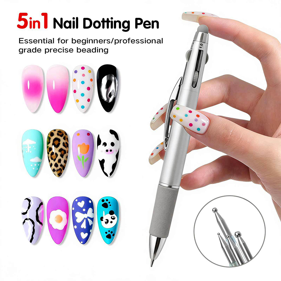 rnt-848 ニューファイブインワンネイルアートドットペン