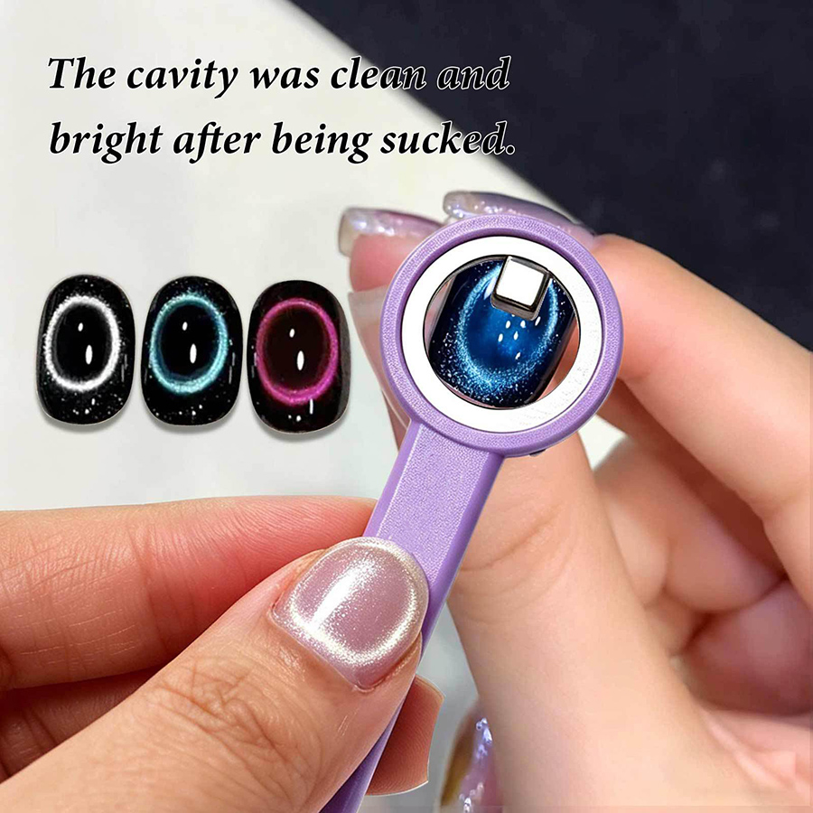 rnt-849 manicure silicone handle ring magnet