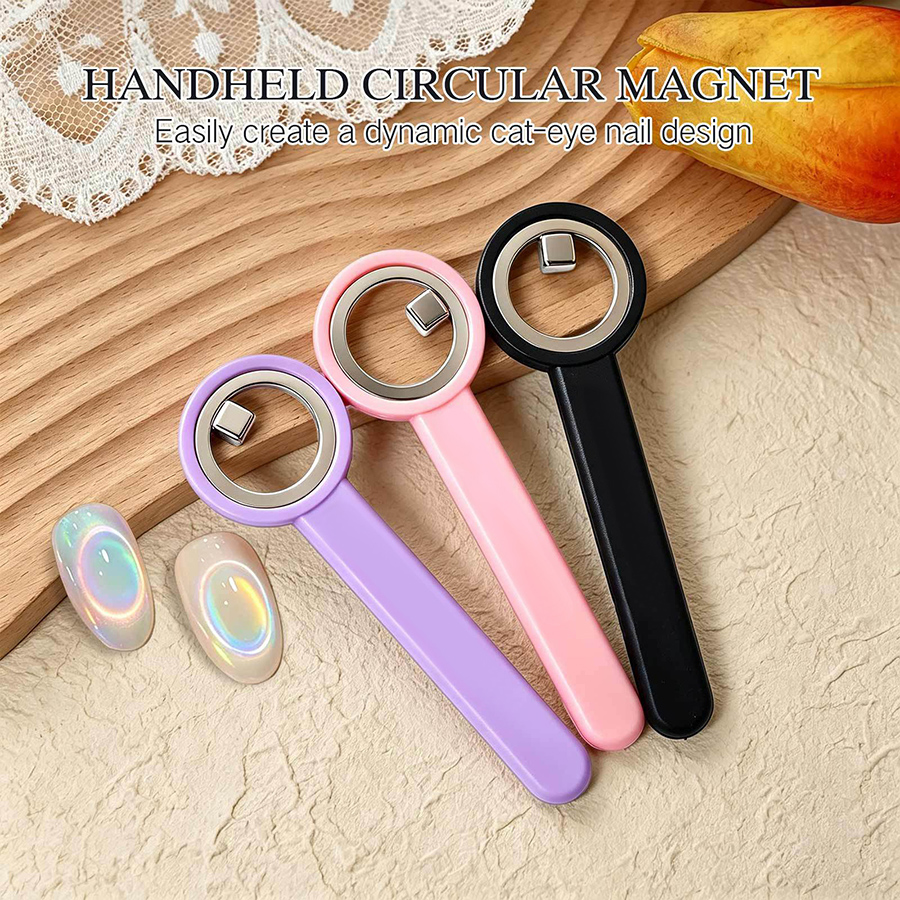 rnt-849 manicure silicone handle ring magnet