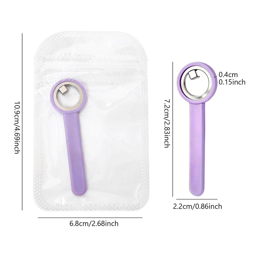 rnt-849 manicure silicone handle ring magnet