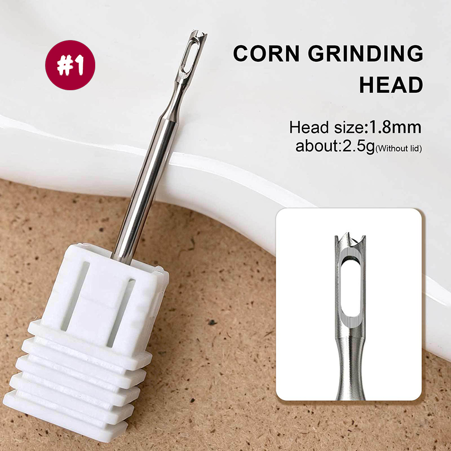 rnt-850 new nail drill bit for cuticle & corn removal