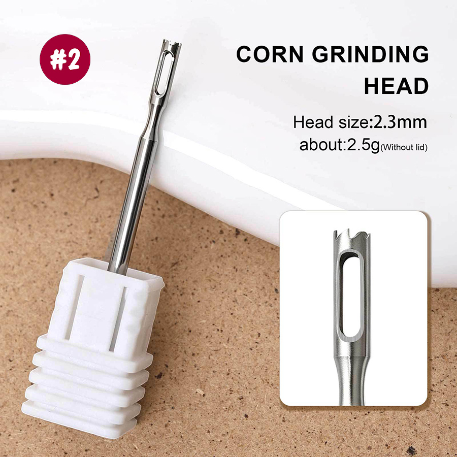 rnt-850 new nail drill bit for cuticle & corn removal