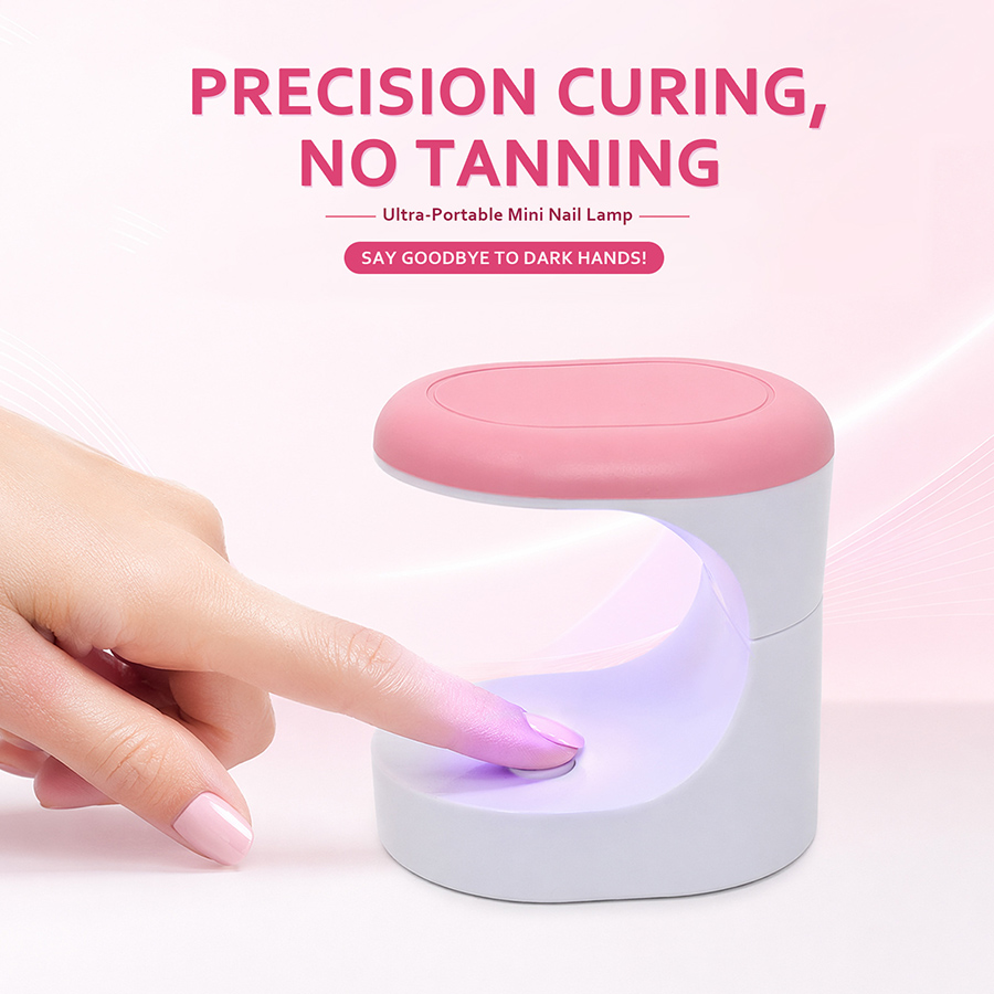 rnledh-4 mini mushroom portable nail uv led lamp