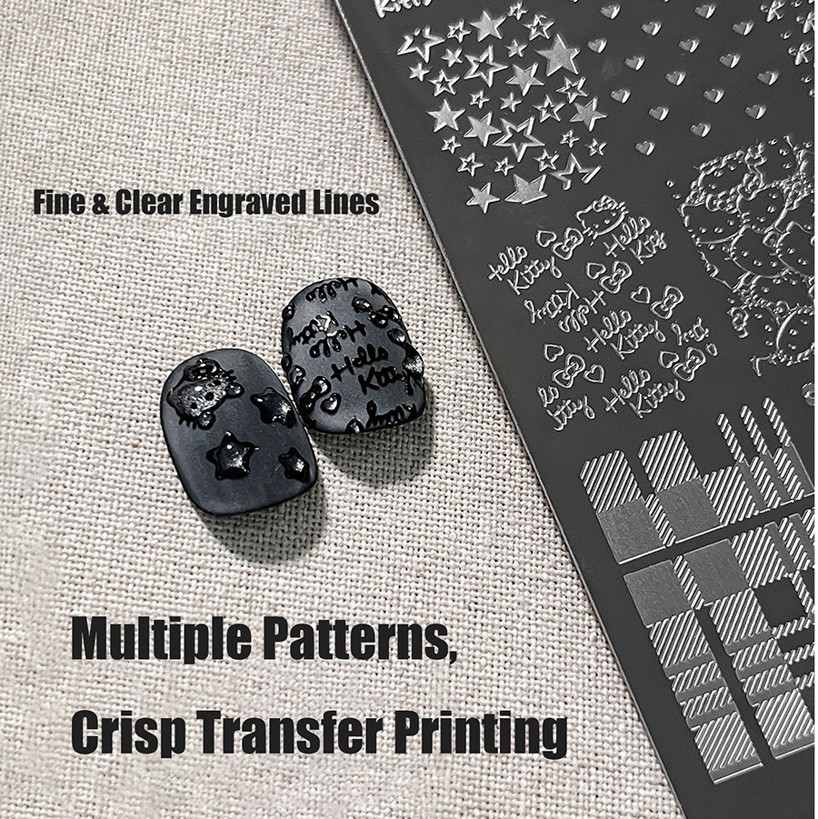rnme-65 new mixed nail stamping plates