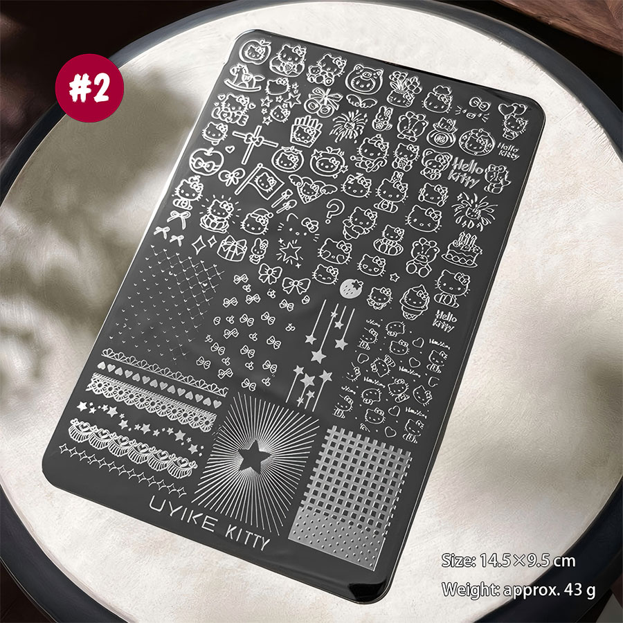 rnme-65 new mixed nail stamping plates