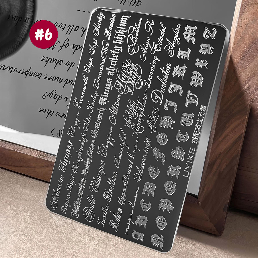 rnme-65 new mixed nail stamping plates