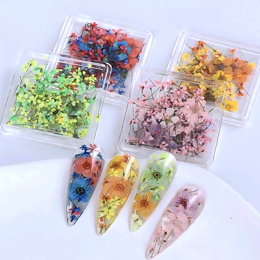 rndf-31和ブレンドミニチュアフラワーネイルアクセサリー