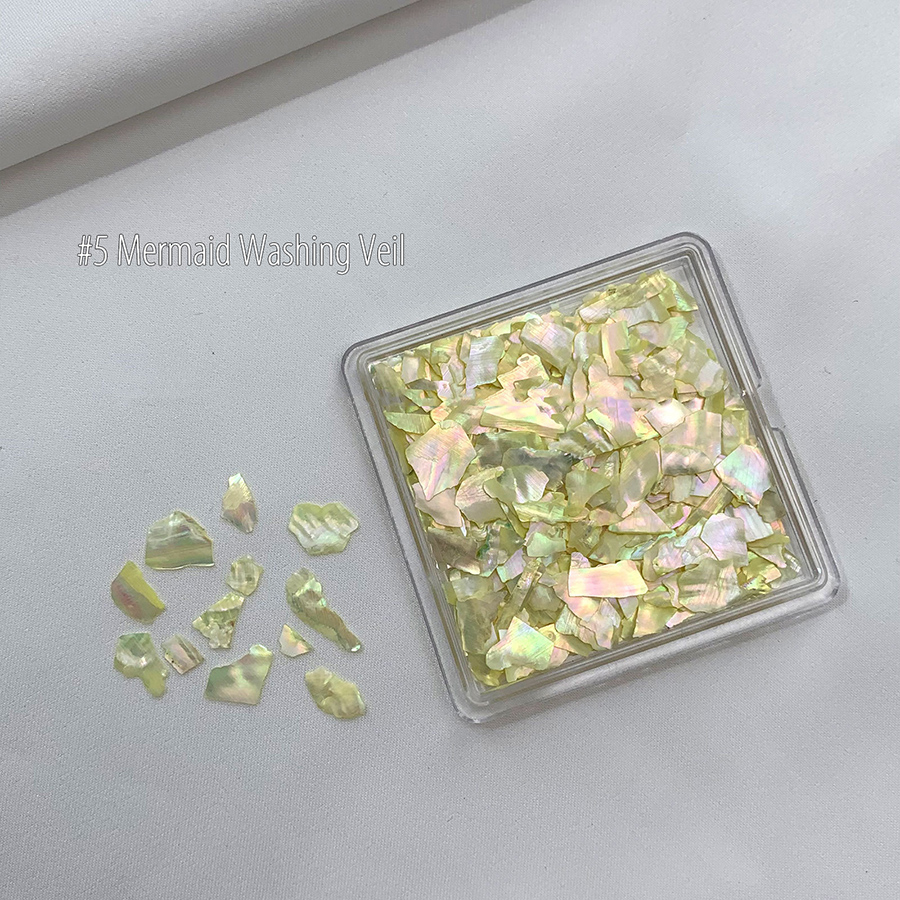 d305 不规则幻彩贝壳片