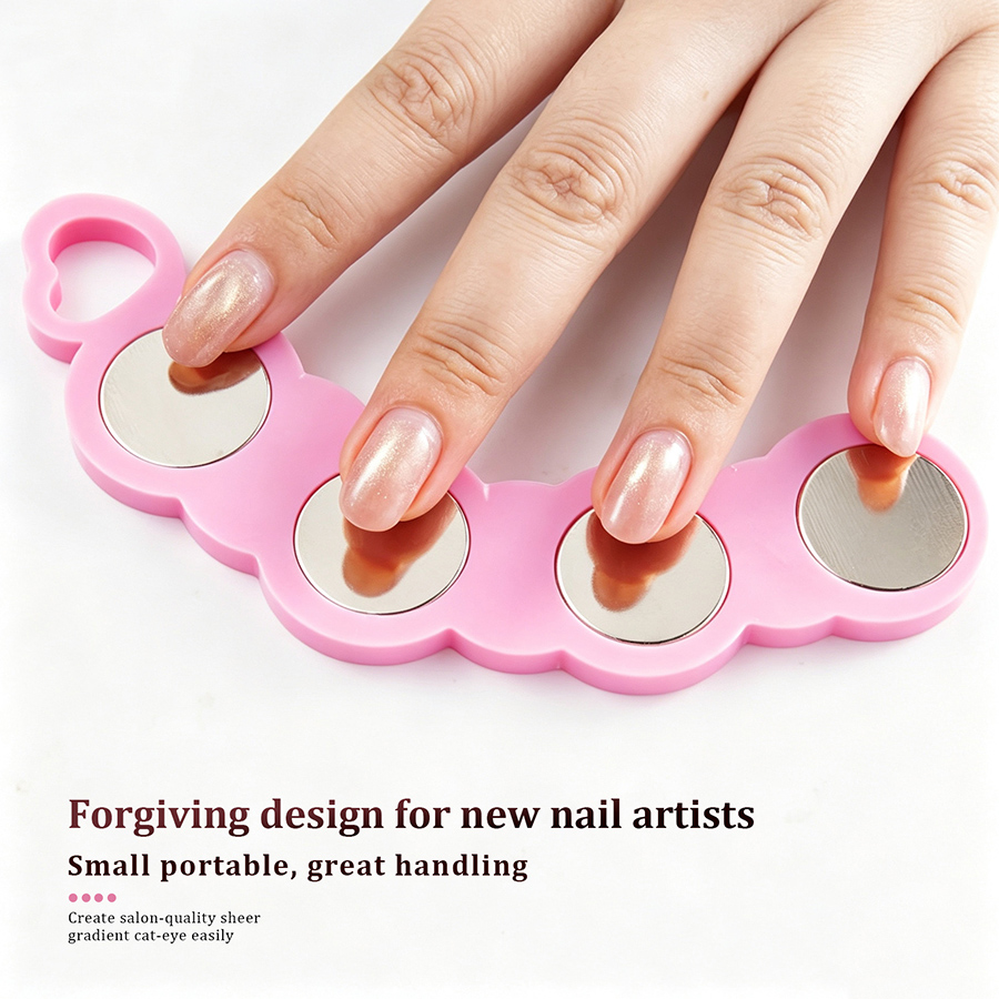 rnt-854 four-finger strong magnetic cat eye nail magnet