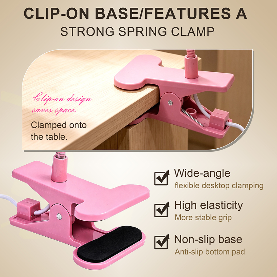 rnledd-1 gooseneck led nail & beauty lamp