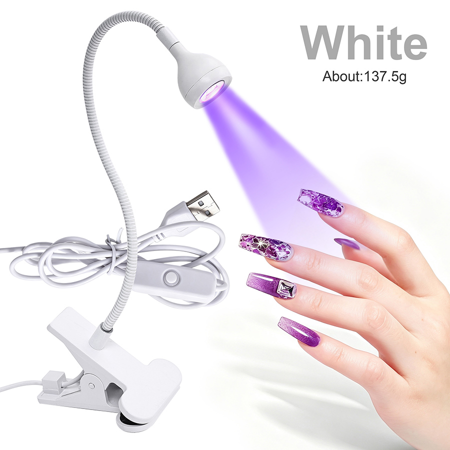 rnledd-1 gooseneck led nail & beauty lamp