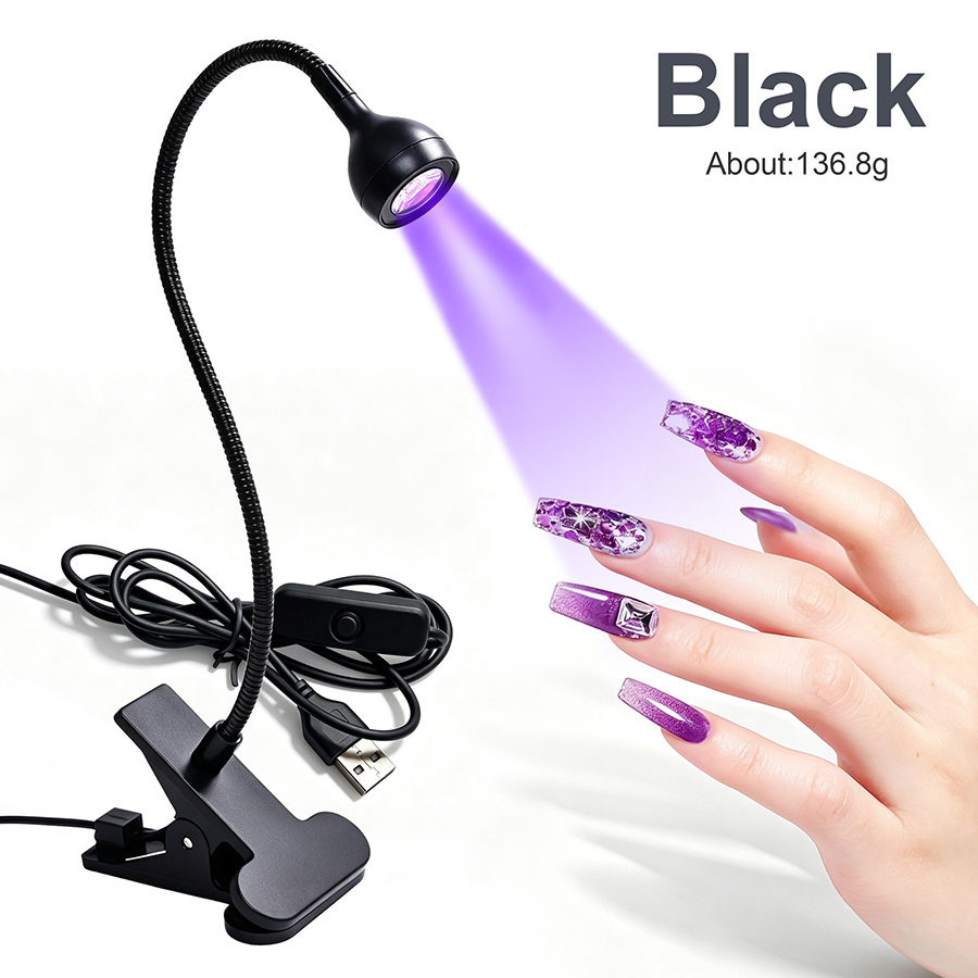 rnledd-1 gooseneck led nail & beauty lamp