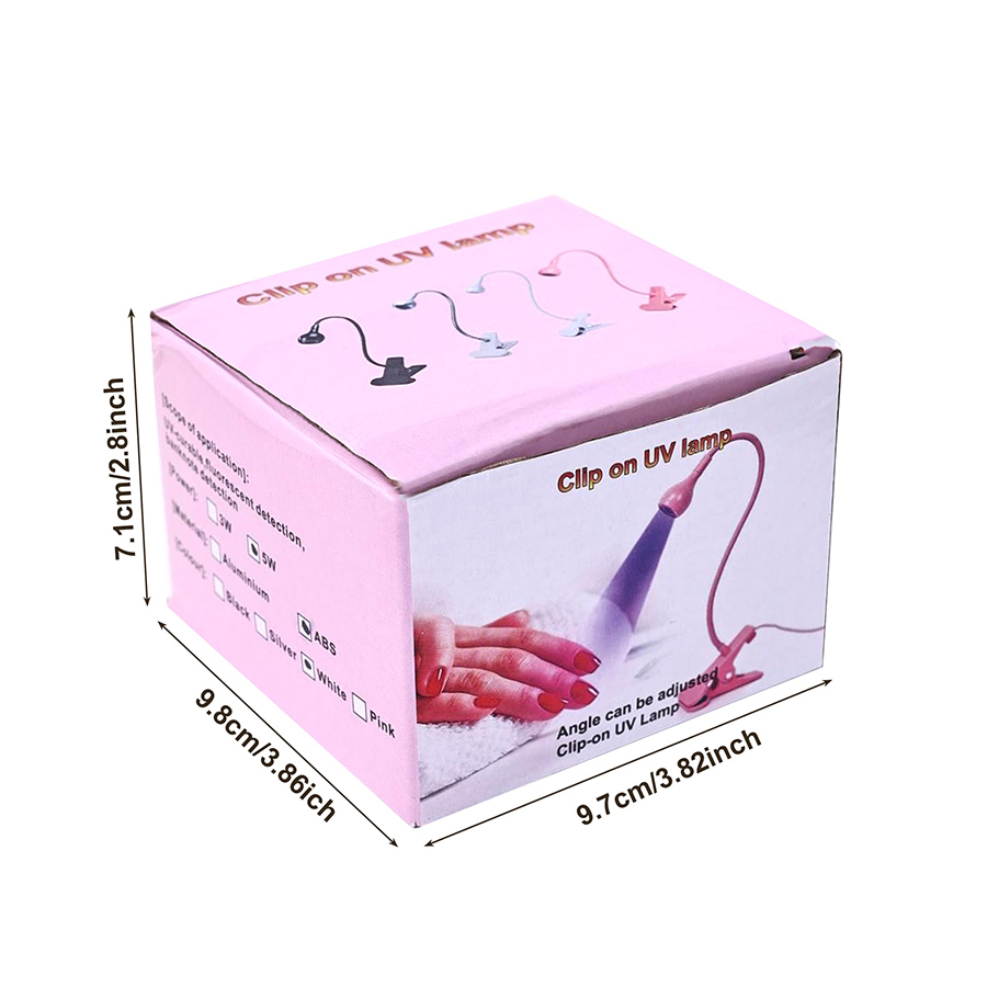 rnledd-1 gooseneck led nail & beauty lamp